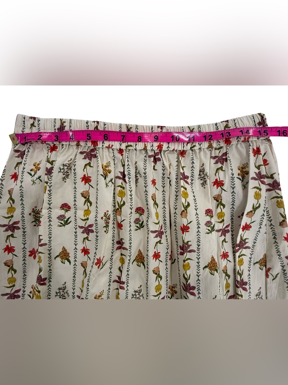 NWT Philosophy Republic Clothing Floral Cotton 2-Piece Skirt Top Set Size Large - Picture 12 of 16